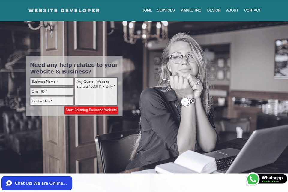 snk creation digital marketing company website development