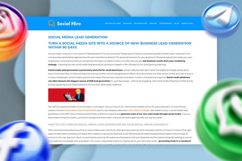 social-hire best lead generation company