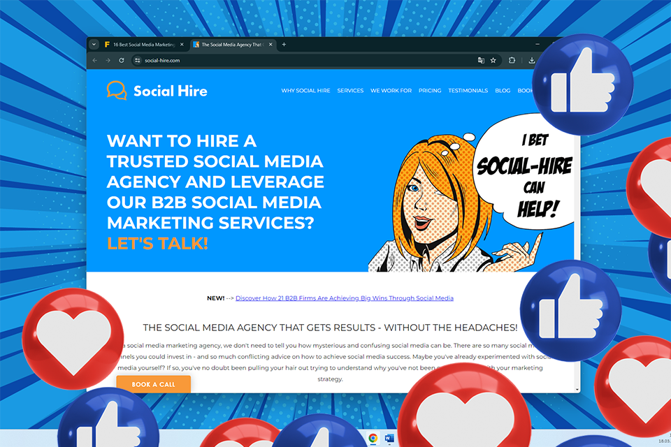 social-hire top social media marketing companiy