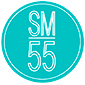 social media 55 social media marketing company logo