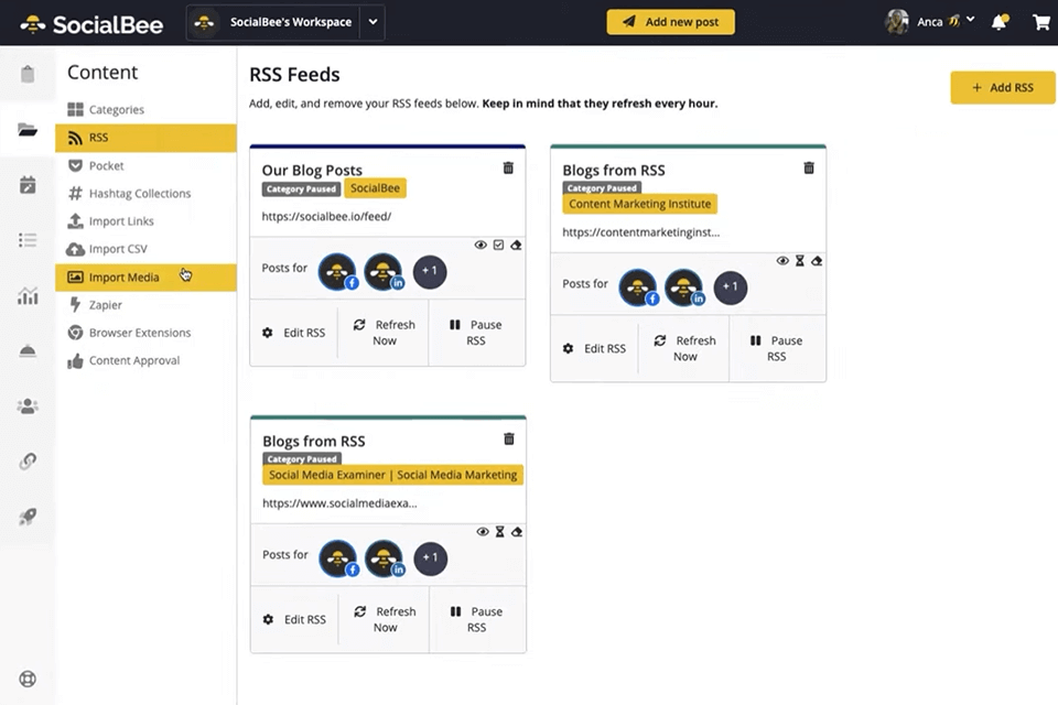 social media for real estate socialbee