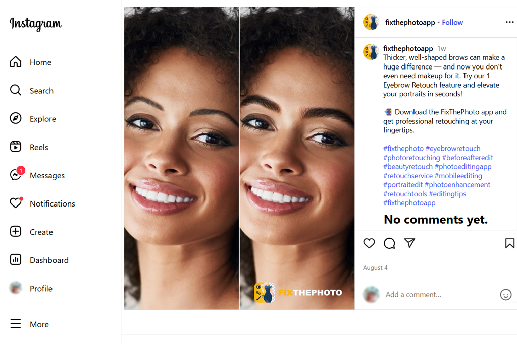 social media photography brand style