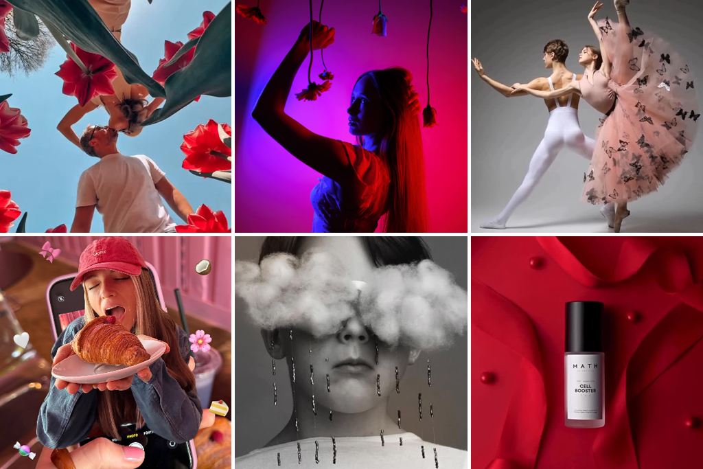 social media photography clean composition examples