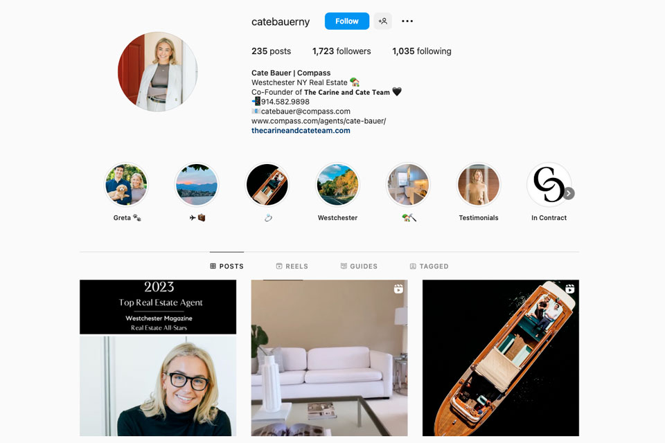 social media to get listings in real estate