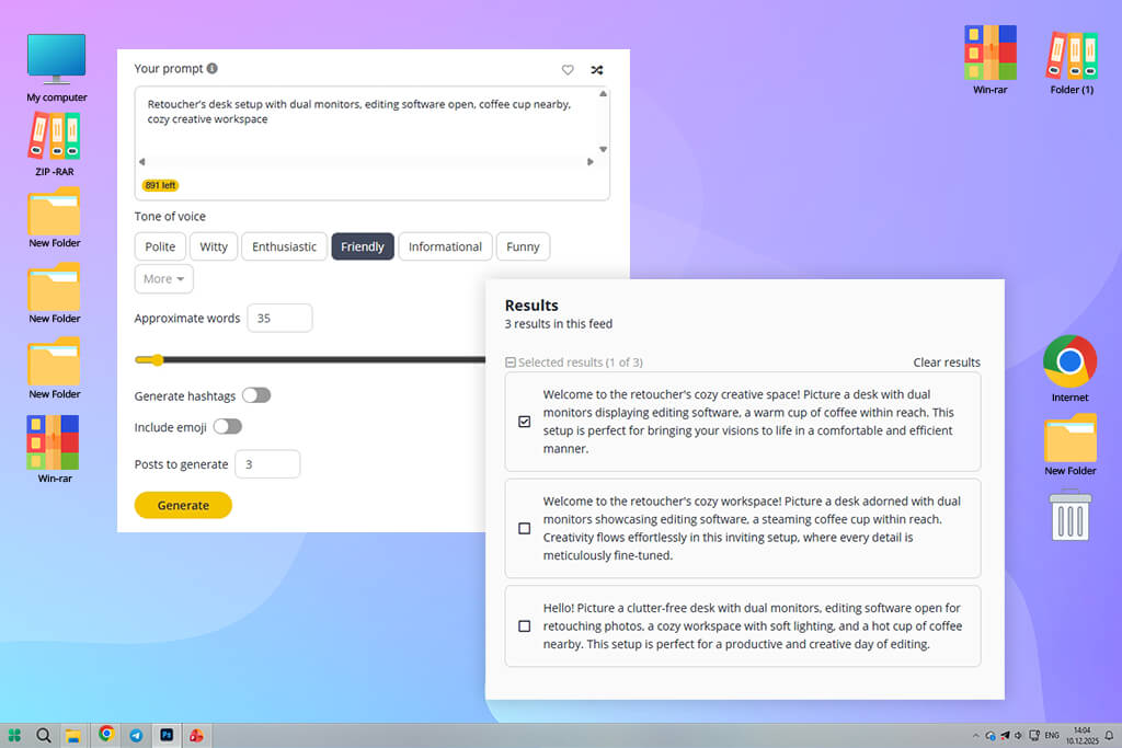 socialbee ai post generator