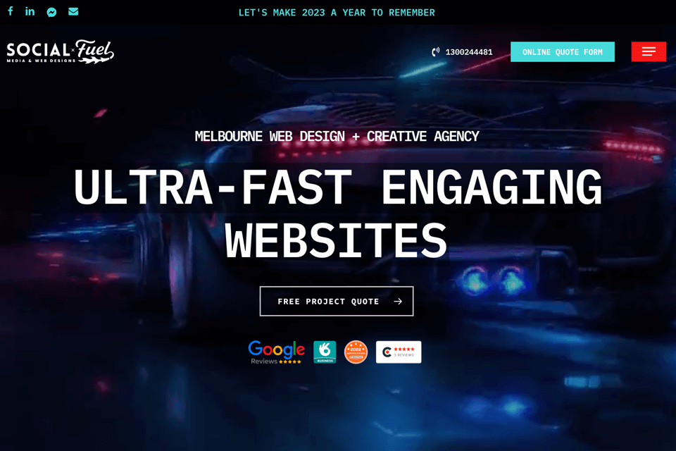 socialfuel review interface