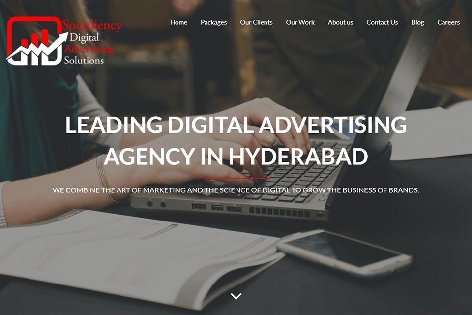 socialiency interface