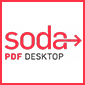 soda pdf excel a pdf converter logo