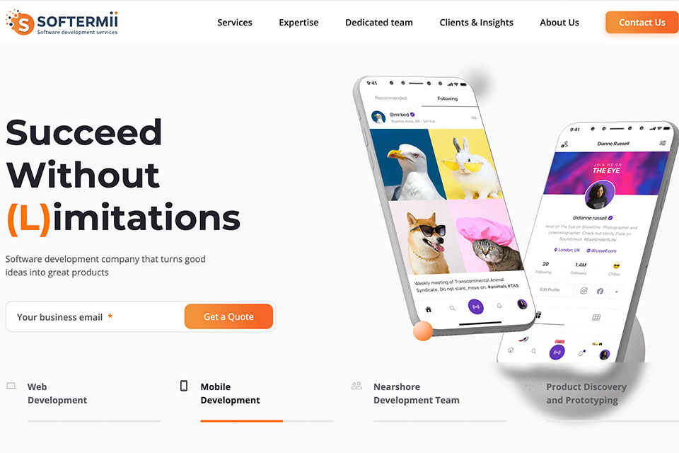 softermii agency website