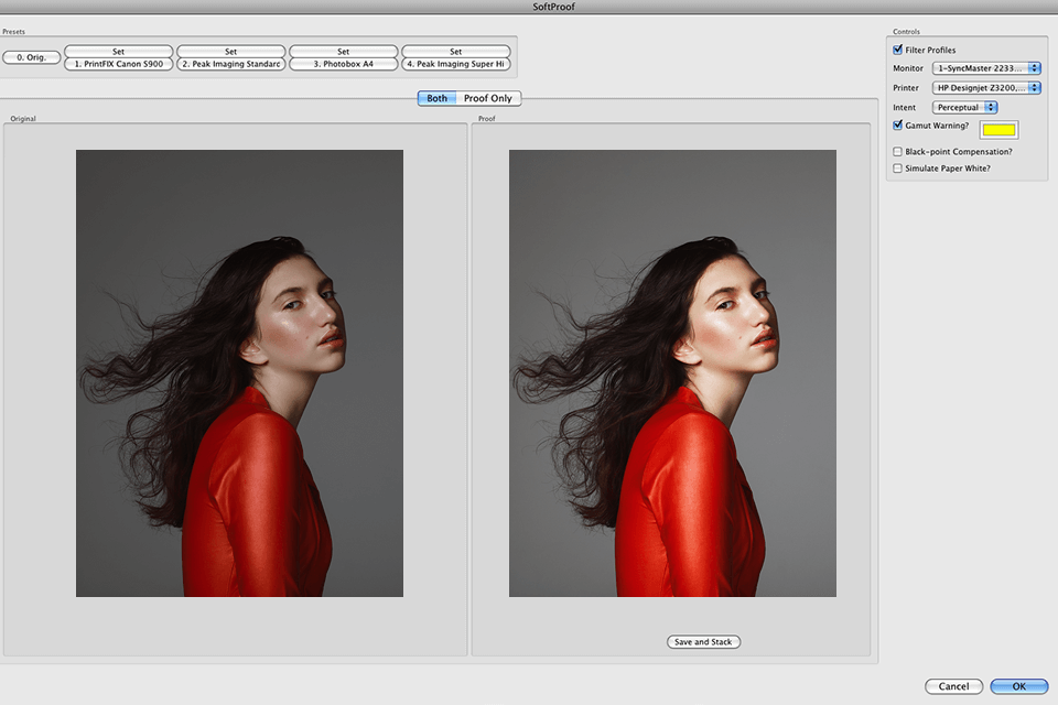 softproofing lightroom plugin