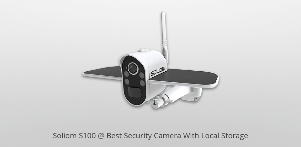 soliom s100 security camera with local storage