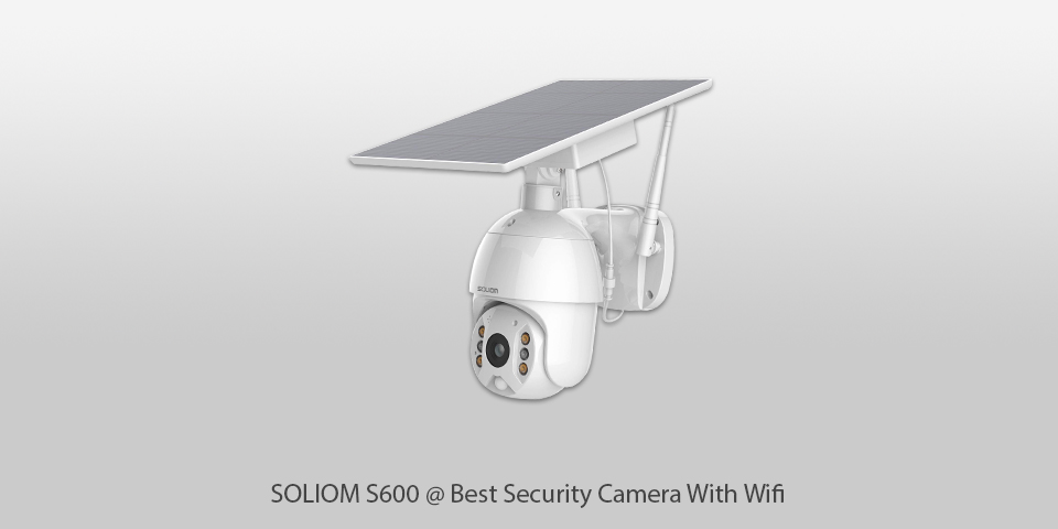 soliom s600 security camera with wifi