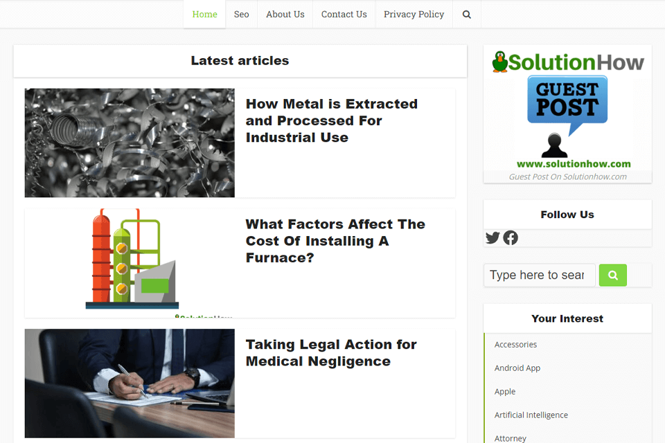 solutionhow technology blog website