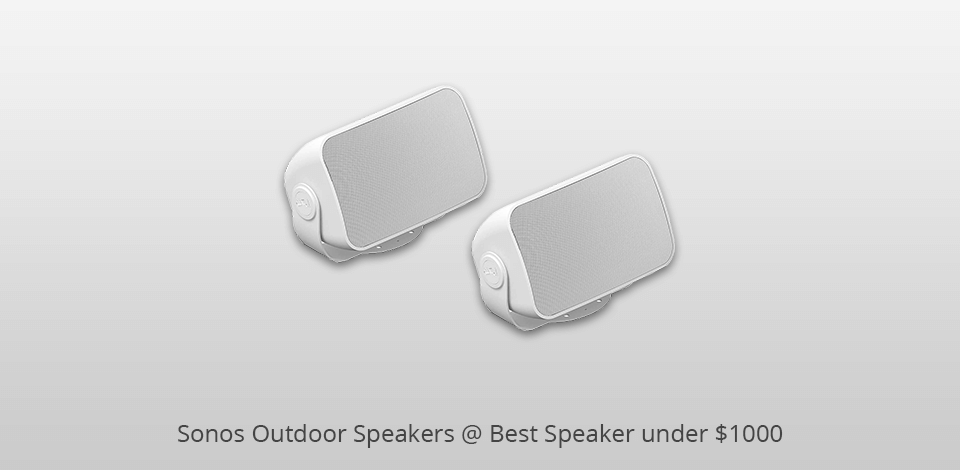 sonos outdoor speakers speakers under 1000