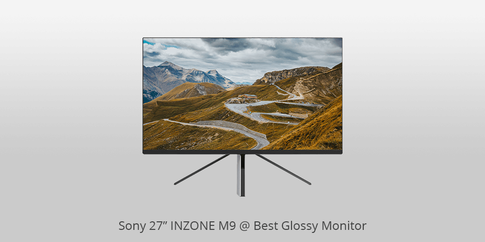 sony 27” inzone m9 glossy monitor
