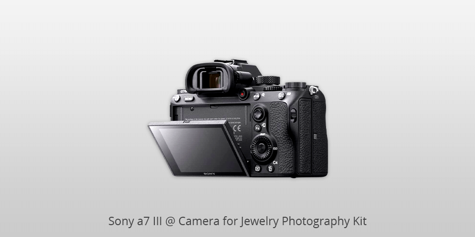 sony a7 slt III jewelry photography kit