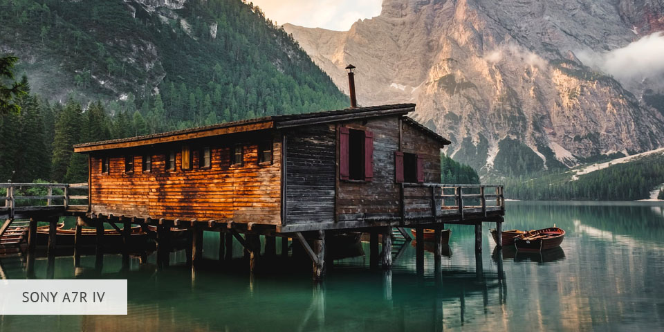 sony a7r iv spegellös kamera för resefoto