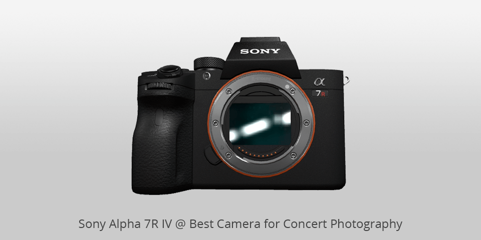 sony alpha 7r iv camera for concert photography