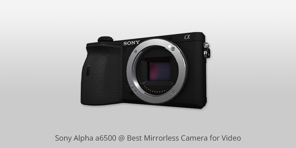 sony alpha a6500 caméra sans miroir pour la vidéo