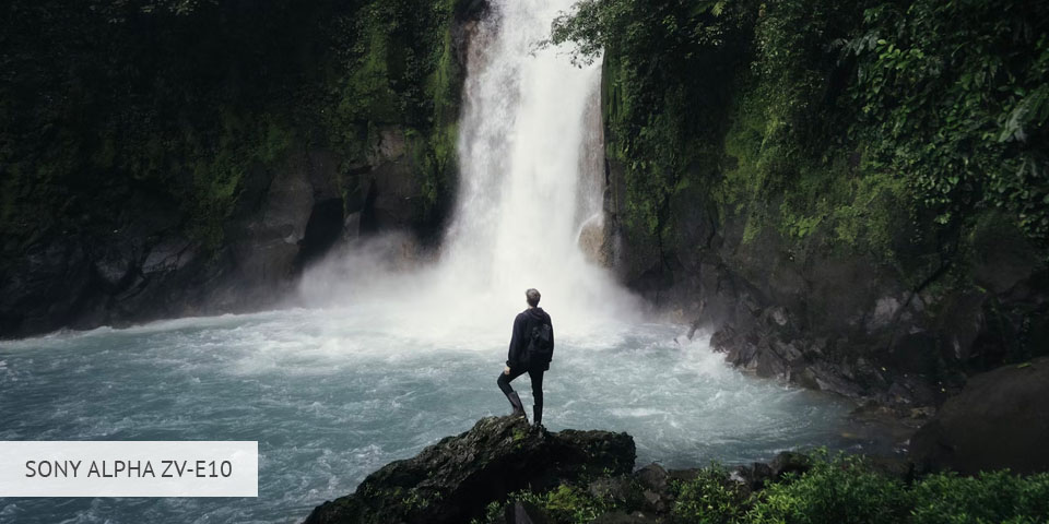 sony alpha zv e10 spegellös kamera för resefoto