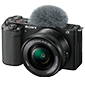 sony alpha zv-e10 video camera