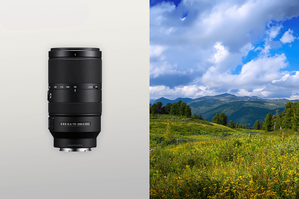 sony 70-350mm lens for a6400