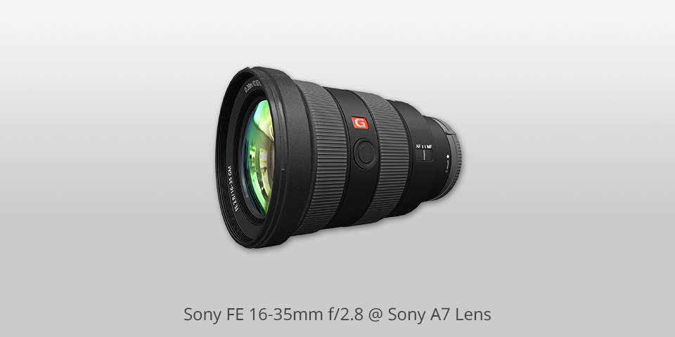 sony fe 16-35mm f/2.8 sony a7 lens