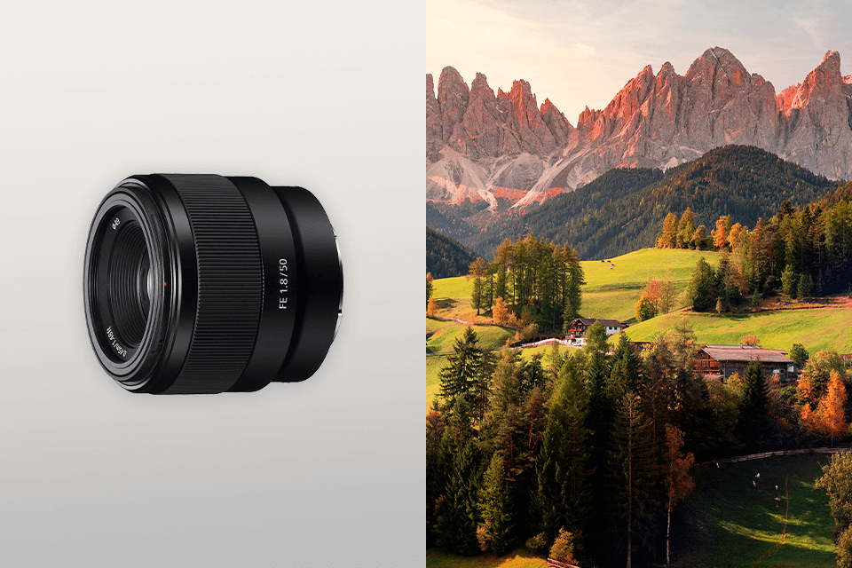 sony fe 50mm lens for a6400