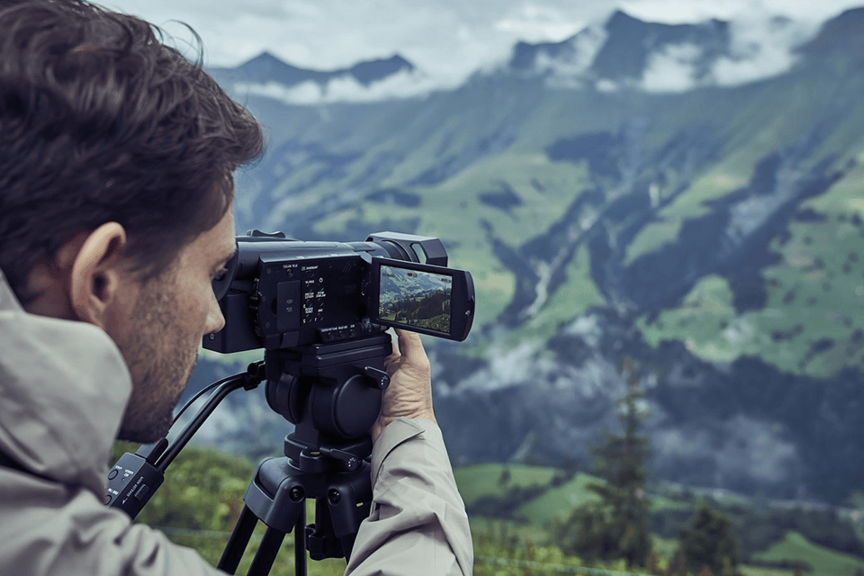 sony handycam fdr-ax700 caméra pour exemple vidéo