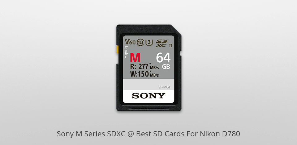 sony m series sdxc sd card for nikon d780