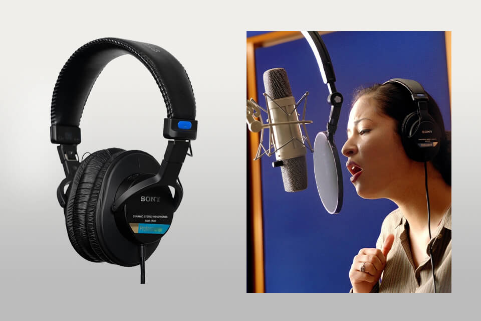 sony mdr7506 headphones for podcasting