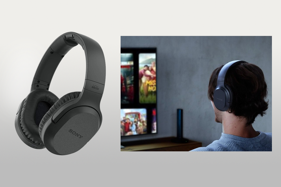 sony rf400 good headphone for movies