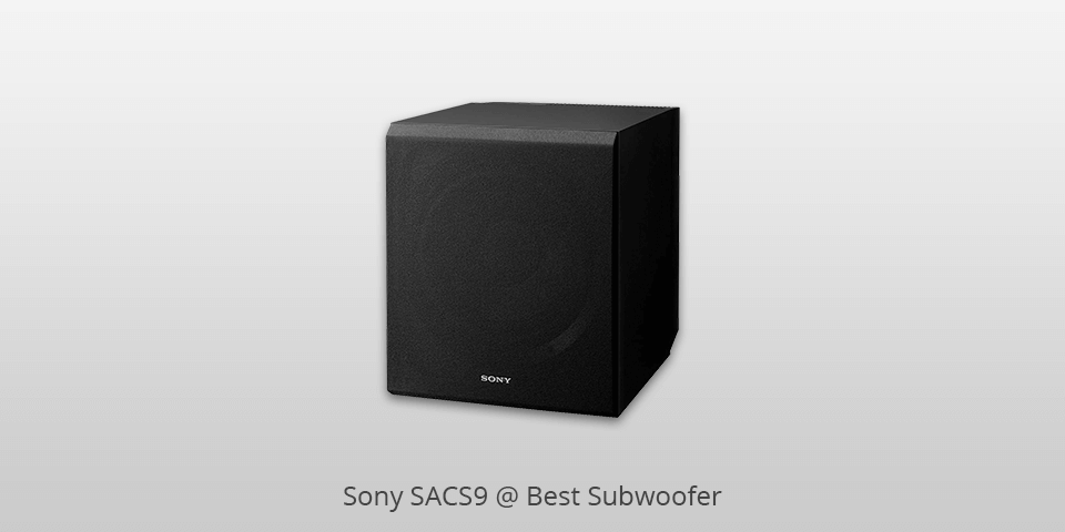 sony sacs9 subwoofers
