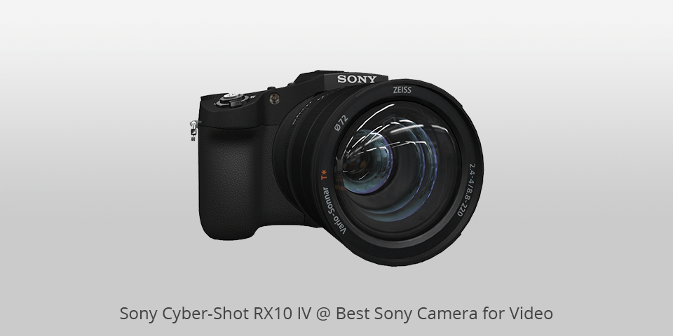caméra sony cyber-shot rx10 iv pour la vidéo