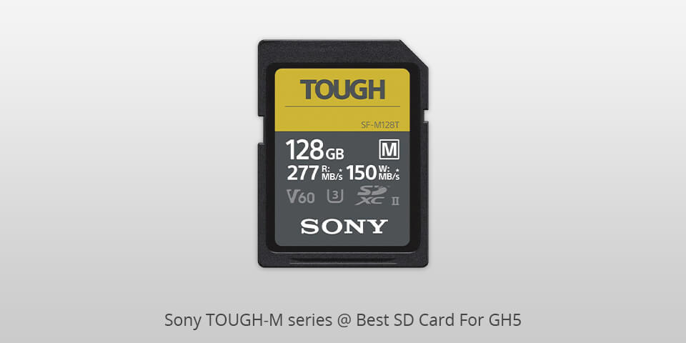 sony tough-m series sd card for gh5
