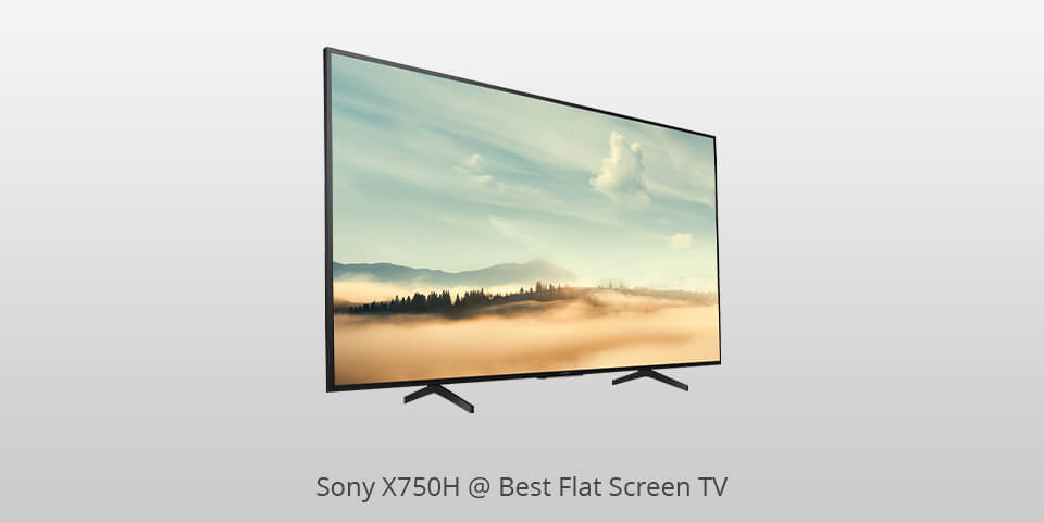 5 Best Flat Screen TVs In 2024   Sony X750h Flat Screen Tv 