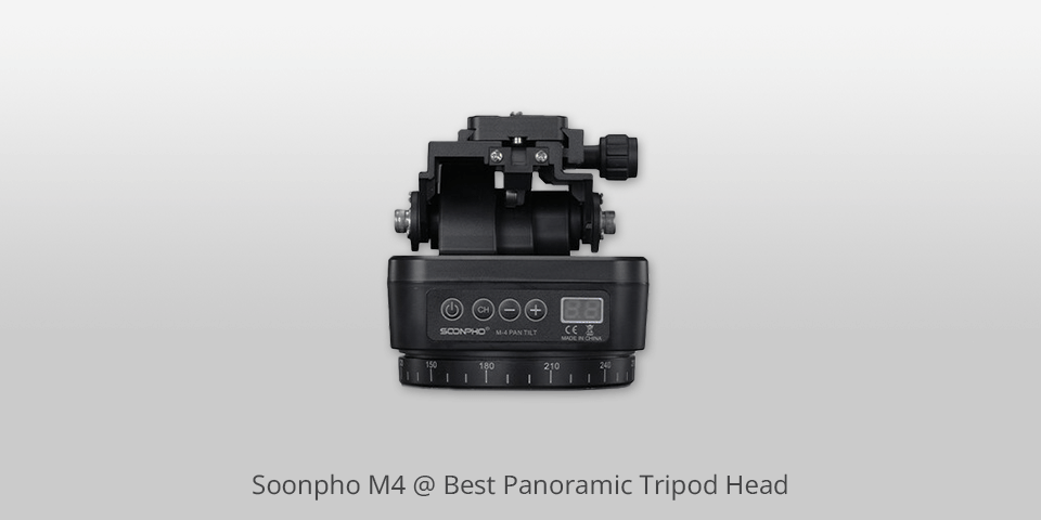soonpho m4 cabezal de trípode panorámico