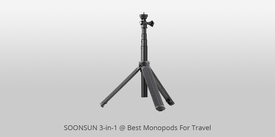 soonsun 3-in-1 monopod for travel