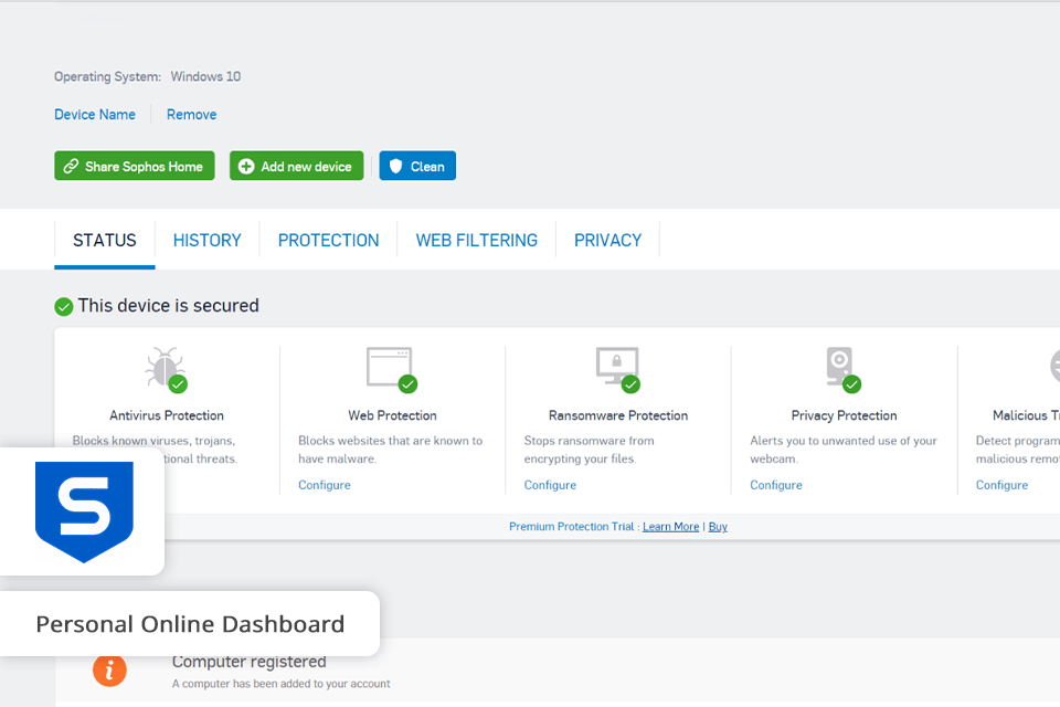 sophos user experience