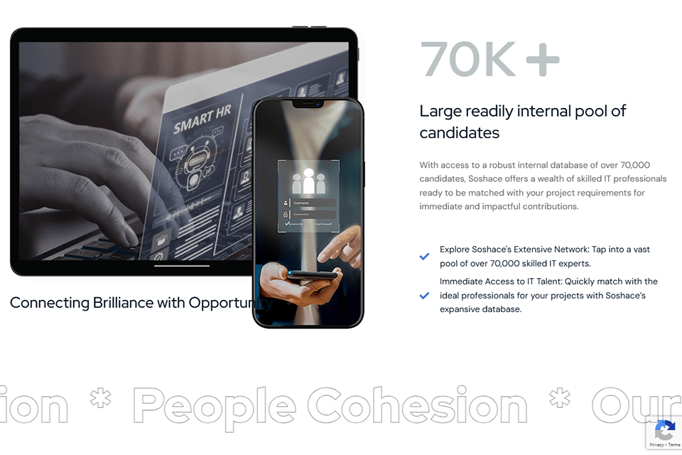 soshace recruiting company