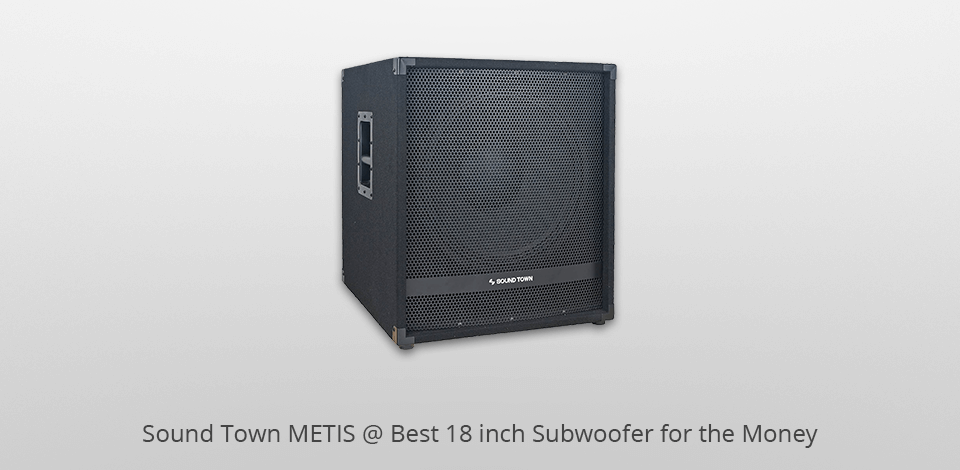 sound town metis 18 inch subwoofers for the money