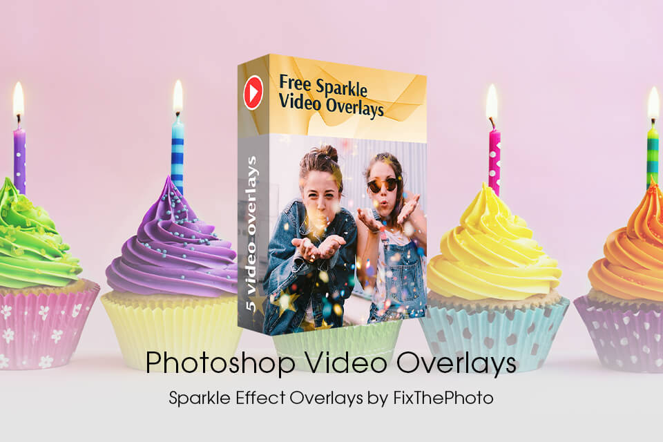 sparkle effect video overlays