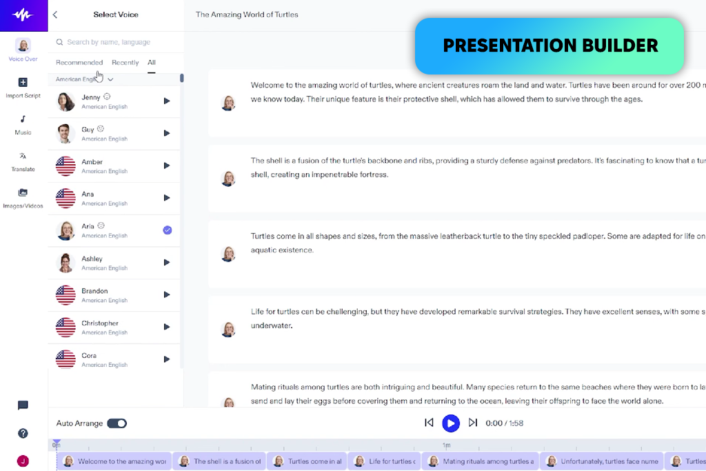 speechify ai voice designer