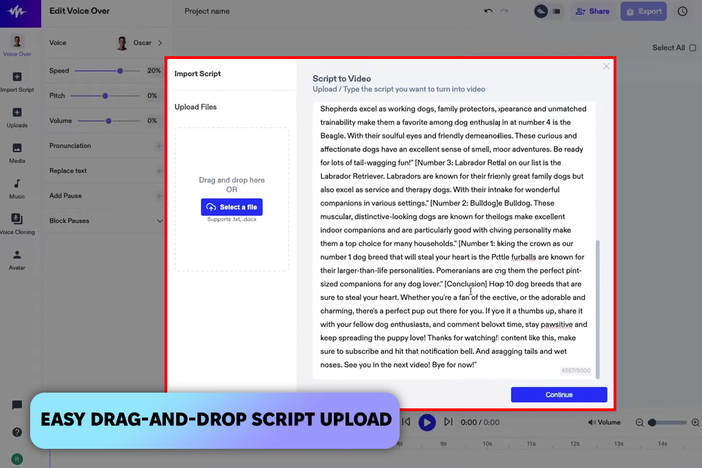 speechify ai voice generator