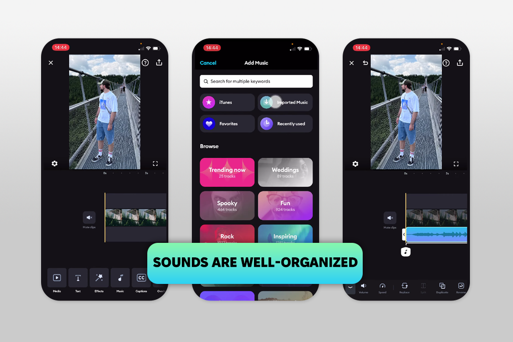 splice app to add music to video