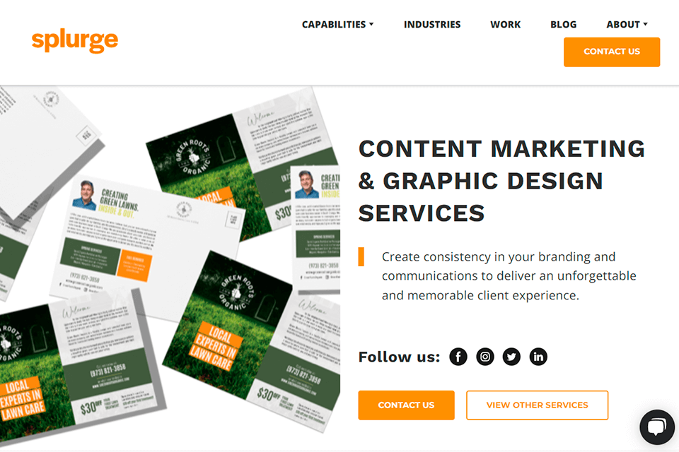 splurge media agency content marketing