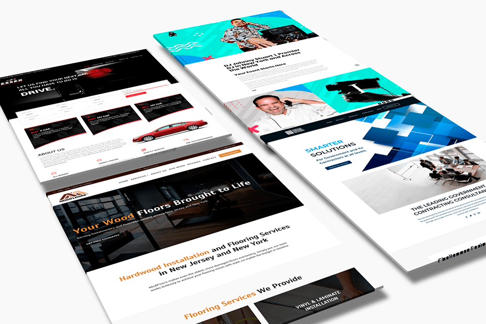 splurge media agency web design
