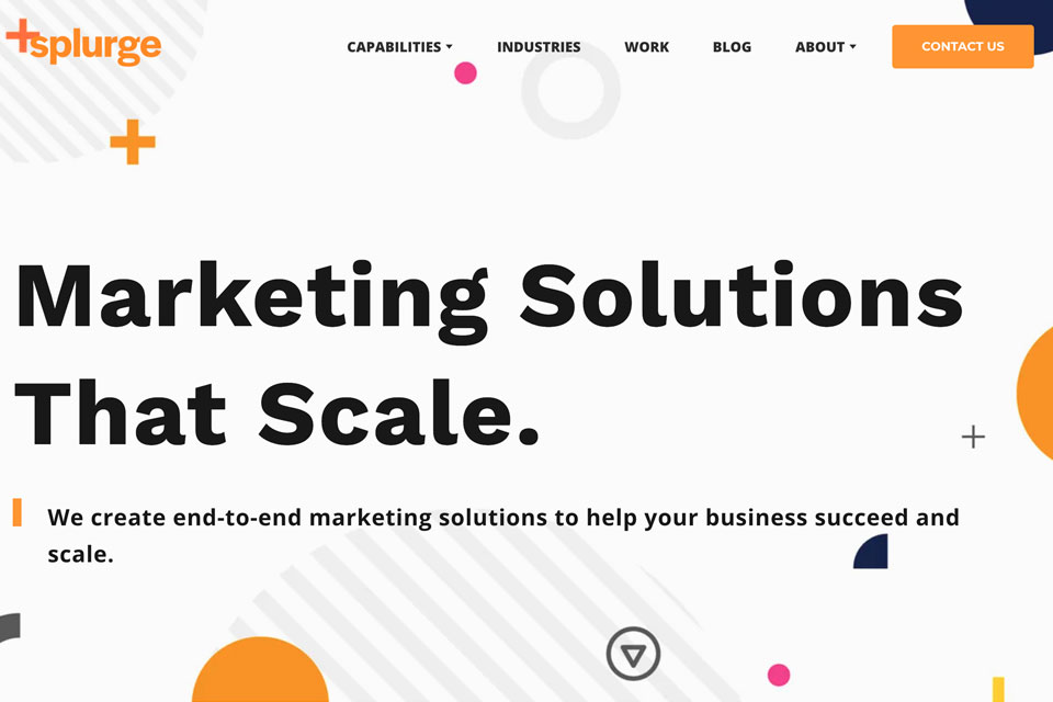 splurge media digital agency example