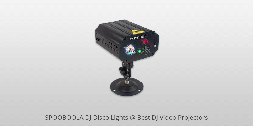 spooboola dj disco lights dj video projectors