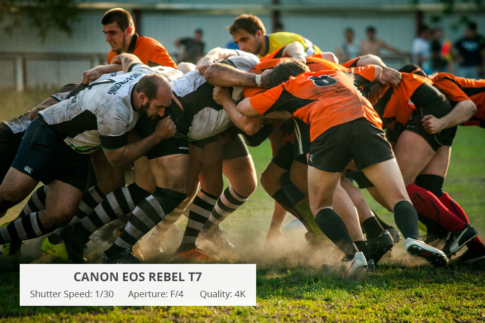 sports photography camera canon eos rebel t7